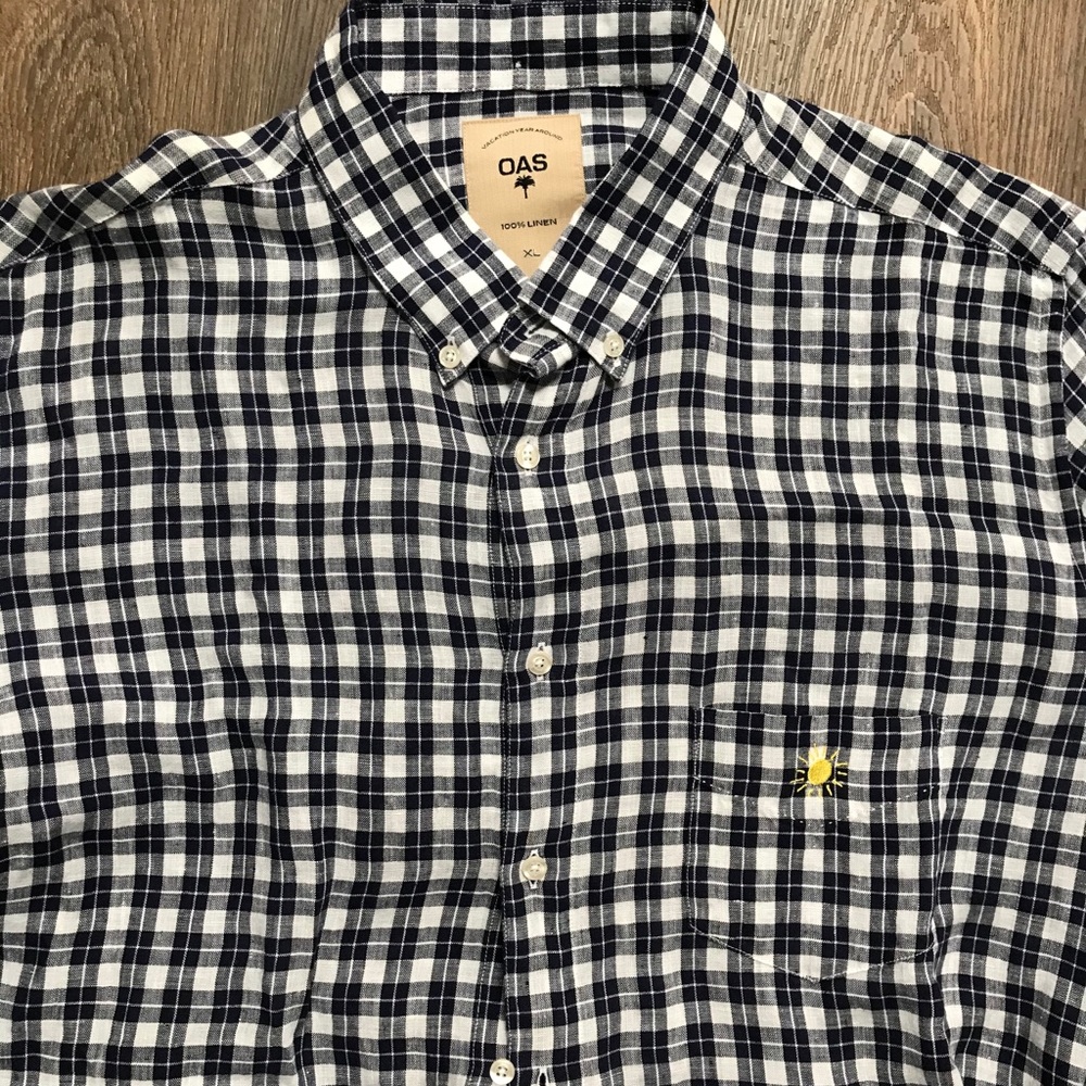 OAS linen men’s shirt